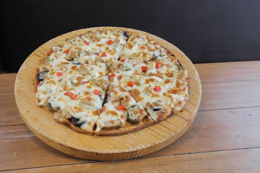 Flat bread pizza