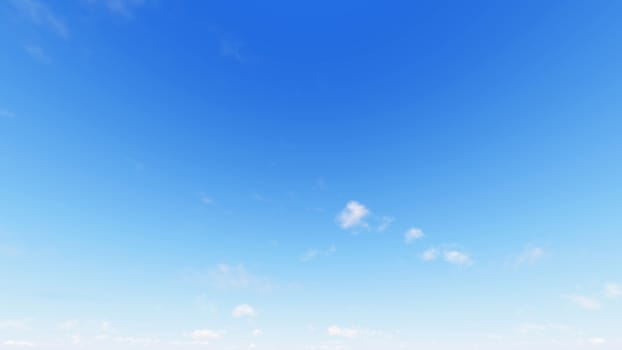 Cloudy blue sky abstract background, blue sky background with tiny clouds, 3d rendering

