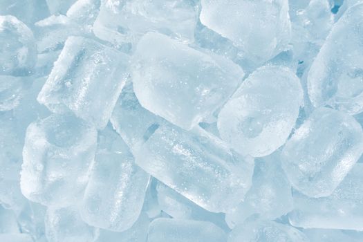 Abstract Ice cubes texture background.