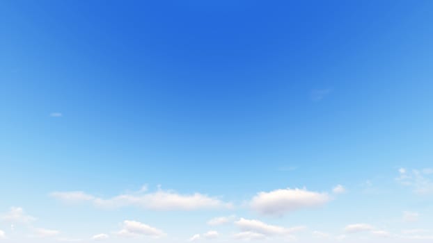 Cloudy blue sky abstract background, blue sky background with tiny clouds, 3d rendering

