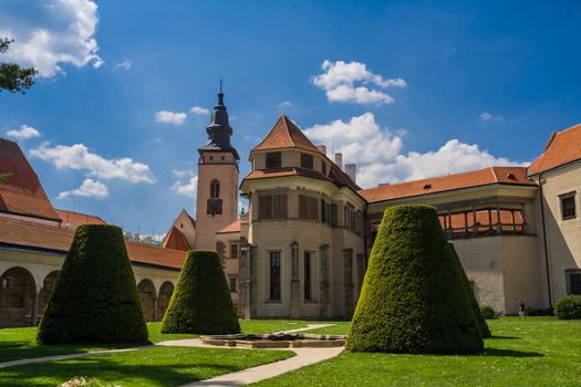 Telc castle. A UNESCO World Heritage Site. 