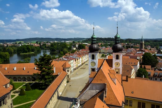 Telc city. A UNESCO World Heritage Site. 