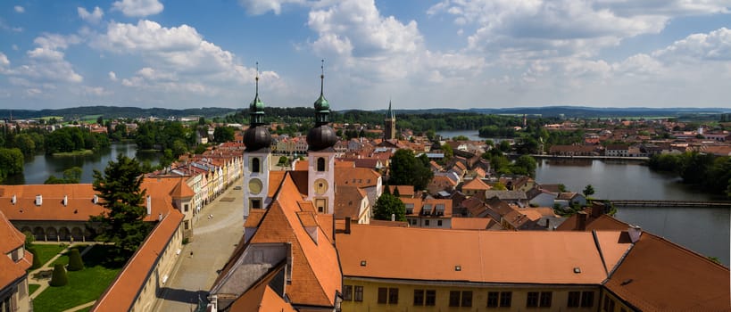 Telc city. A UNESCO World Heritage Site. 