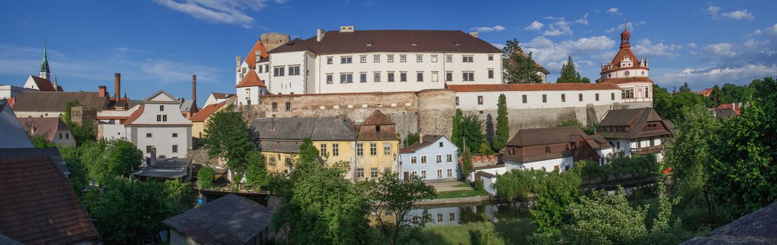 Jindrichuv Hradec, Panorama, Czech Republic