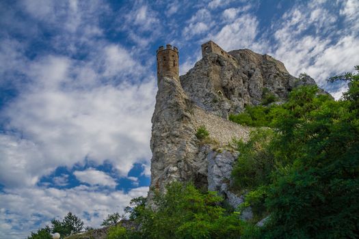 Devin castle in Slovakia