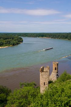 Devin castle in Slovakia