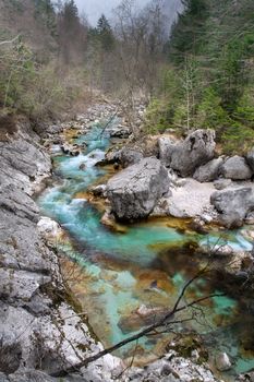 Socha river in Slovenia
