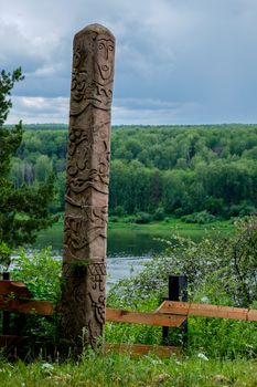 Deer stone at Tomskaya Pisanitsa