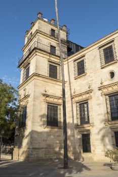 Exterior View of the Jerez de la Frontera Alcazar