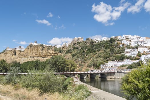 View of Arcos de la Frontera from the river