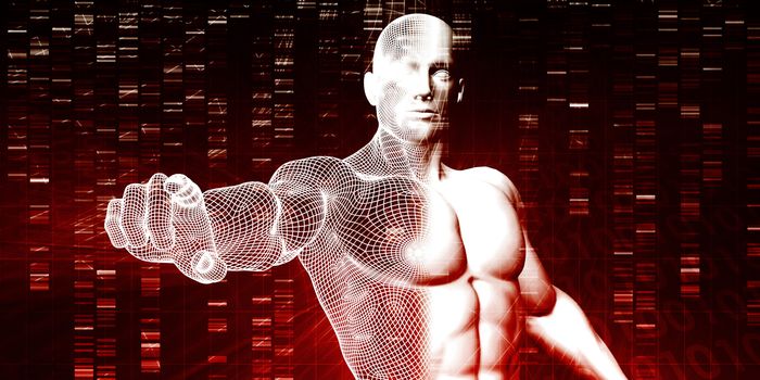 Medical Research in Genetics and DNA Science as Concept