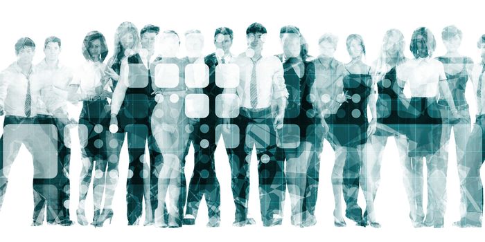 E-Learning or Electronic Learning and Training Concept