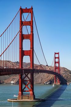 The Golden Gate Bridge in San Francisco