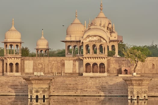 Kusum sarovar ancient abandoned temple in India UP