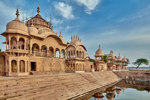 Kusum sarovar ancient abandoned temple in India UP