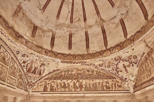 Kusum sarovar ancient abandoned temple in India UP