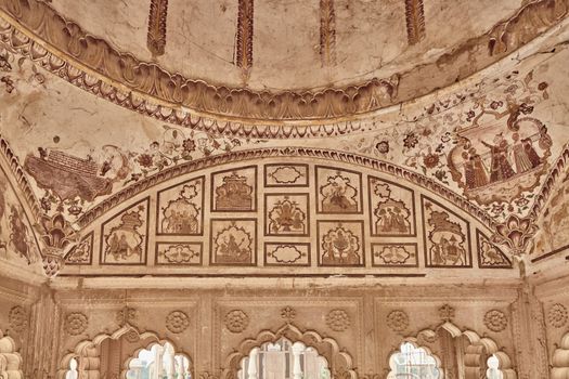 Kusum sarovar ancient abandoned temple in India UP