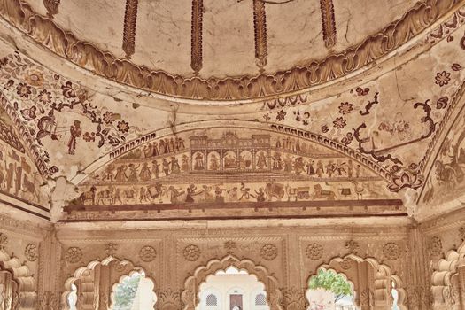 Kusum sarovar ancient abandoned temple in India UP