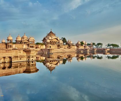 Kusum sarovar ancient abandoned temple in India UP