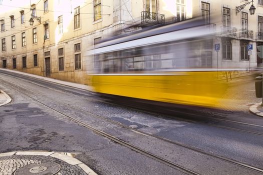 Long exposure shot. Travel and city life