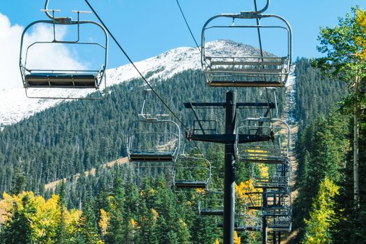 Arizona Snowbowl in summertime in Flagstaff, Arizona, United states.