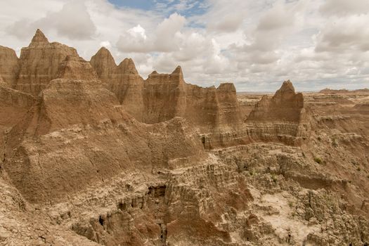 Another view of the Badlands in South Dakota.