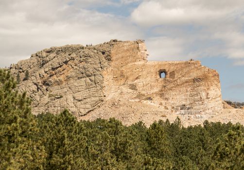 Crazy Horse Monument - still in progress.