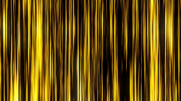 Colorful vertical lines. Glowing stripes. 3d rendering