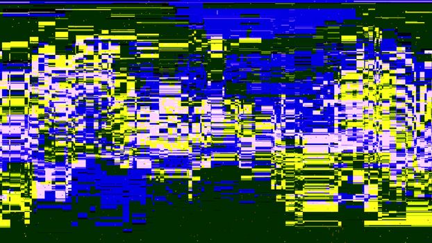 Error concept of no signal TV. 3d rendering