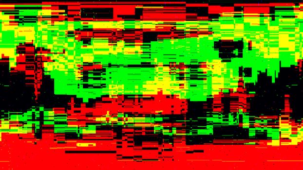 Error concept of no signal TV. 3d rendering