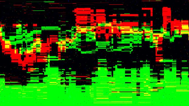 Error concept of no signal TV. 3d rendering