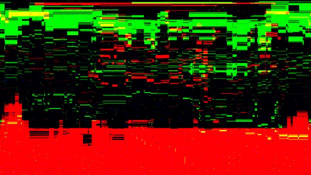 Error concept of no signal TV. 3d rendering