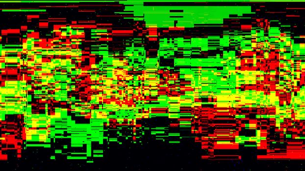 Error concept of no signal TV. 3d rendering