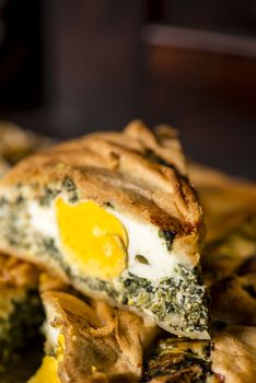 Just baked a paqualina tart, excellent option for a healthy and complete meal.