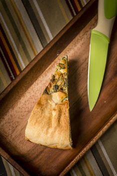 Just baked a paqualina tart, excellent option for a healthy and complete meal.