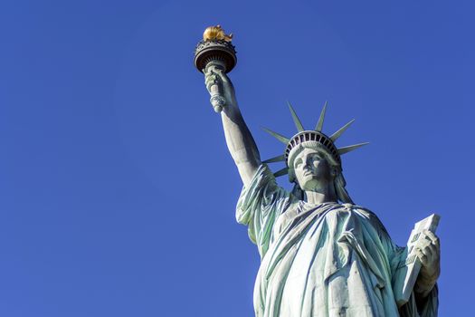 The Statue of Liberty in New York City USA