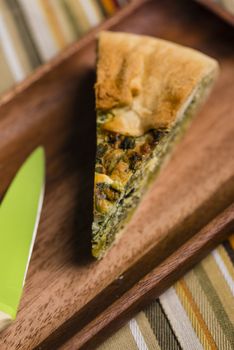 Just baked a paqualina tart, excellent option for a healthy and complete meal.