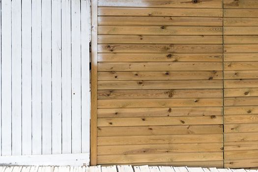 Painted wooden panels of white. Background photo texture