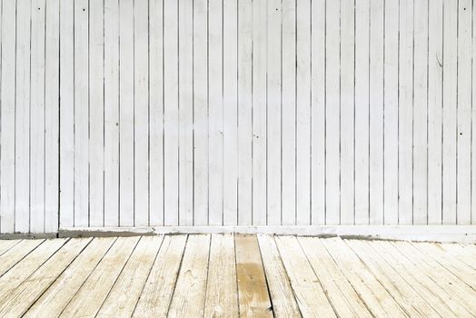 Painted wooden panels of white. Background photo texture