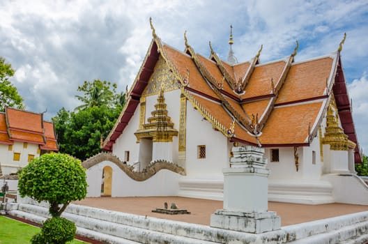 Wat Phumin temple  lanna style. Nan province, Thailand