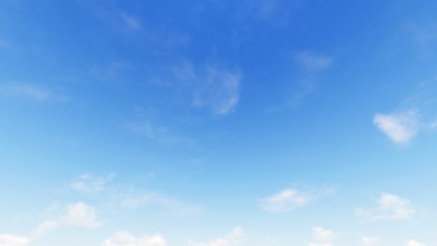 Cloudy blue sky abstract background, blue sky background with tiny clouds, 3d rendering

