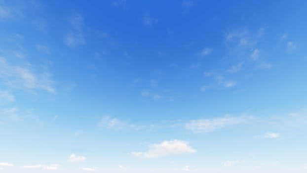 Cloudy blue sky abstract background, blue sky background with tiny clouds, 3d rendering

