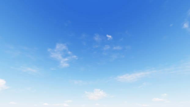 Cloudy blue sky abstract background, blue sky background with tiny clouds, 3d rendering

