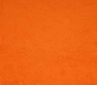 surface orange fabric texture for background