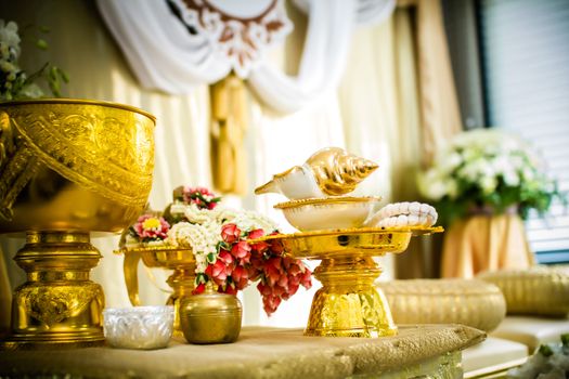 Water relaunch for Thai traditional wedding
