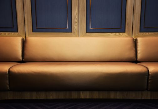 luxury sofa with window wood frame