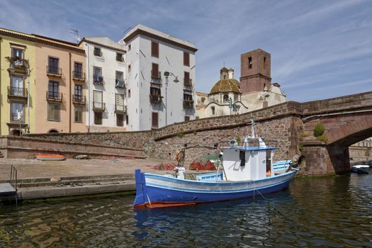 The village of Bosa, whose origins are documented by Phoenician inscription of the ninth century. BC On the coast N / W of Sardinia in the subregion historical Planargia which is historically the capital. 