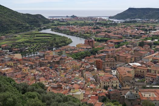 The village of Bosa, whose origins are documented by Phoenician inscription of the ninth century. BC On the coast N / W of Sardinia in the subregion historical Planargia which is historically the capital. 