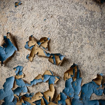 ruins of a very heavily polluted industrial factory, industrial series