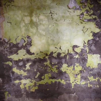 ruins of a very heavily polluted industrial factory, industrial series